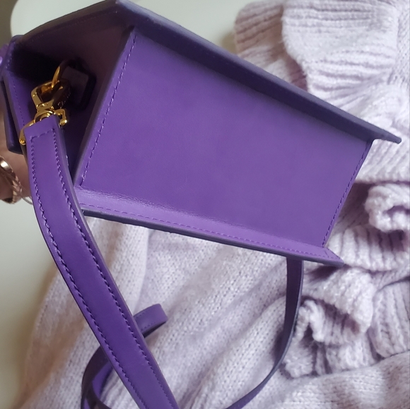 COPY - Jacquemus purple le Chiquito noeud bag - Picture 4 of 12